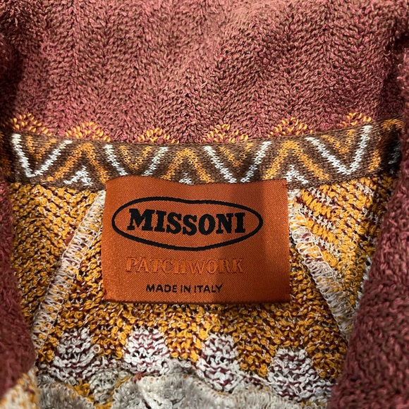 Vintage Missoni Patchwork Cardigan - Picture 3 of 7